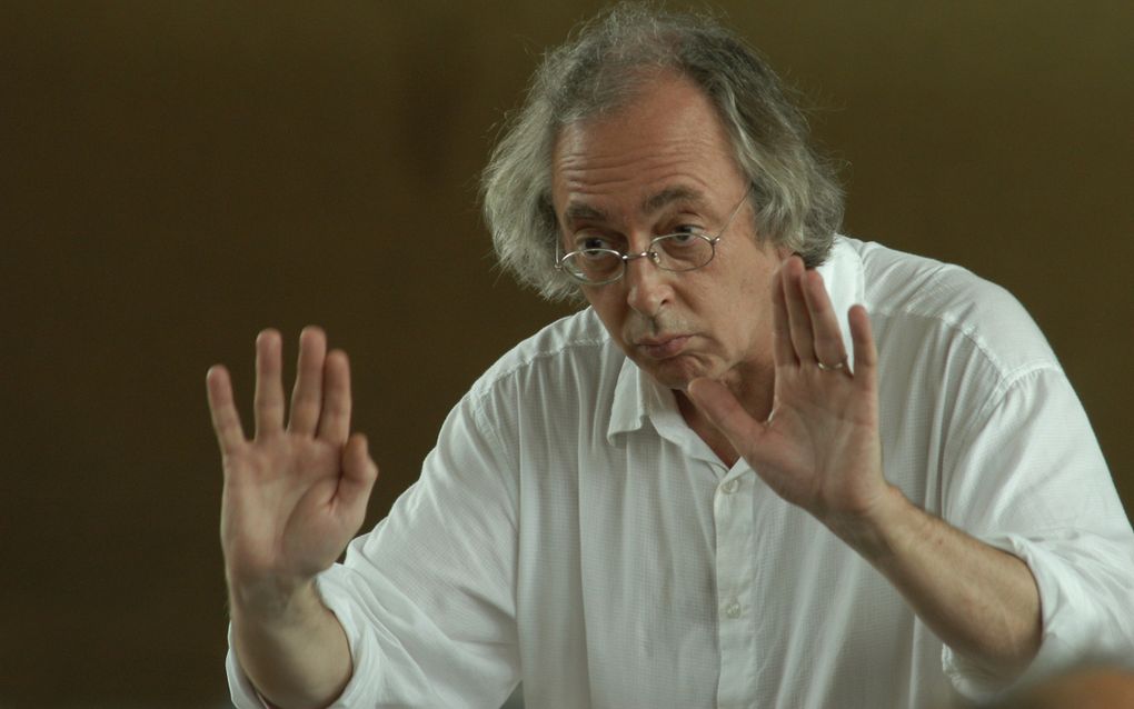 Dirigent Philippe Herreweghe. beeld Michel Garnier 