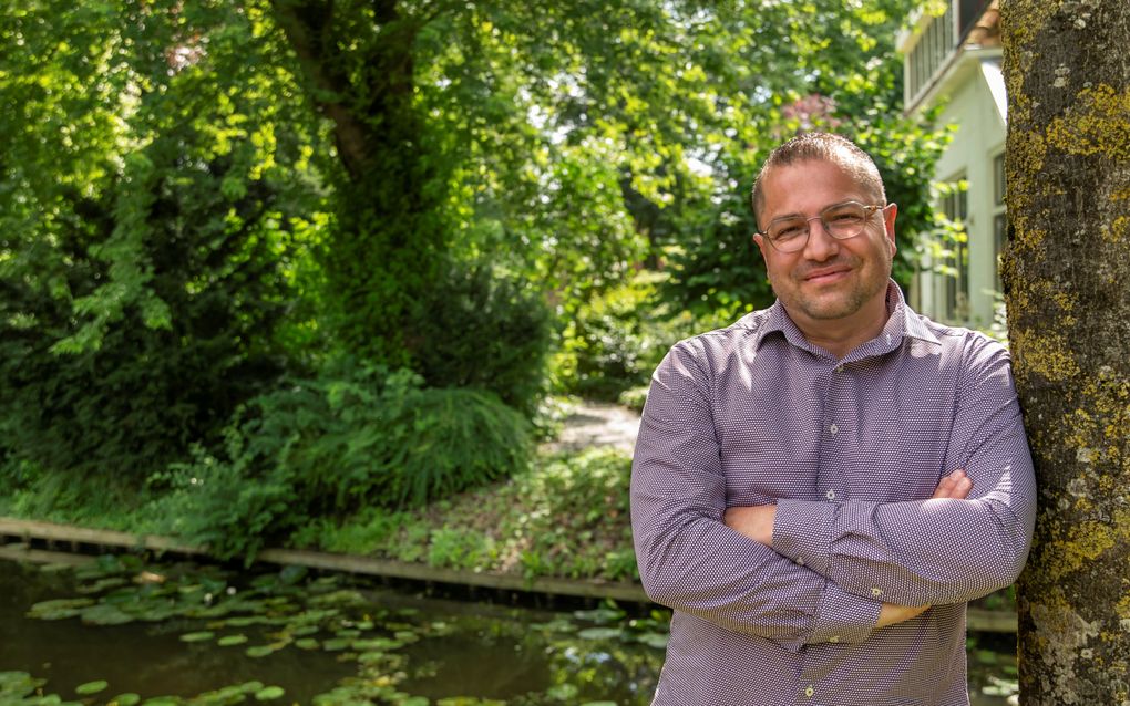 Lourens du Plessis, de nieuwe directeur van Stichting Opwekking. beeld Hilda van den Burgt