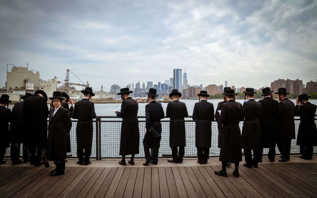 Orthodoxe Joden in New York, Verenigde Staten. beeld Getty Images