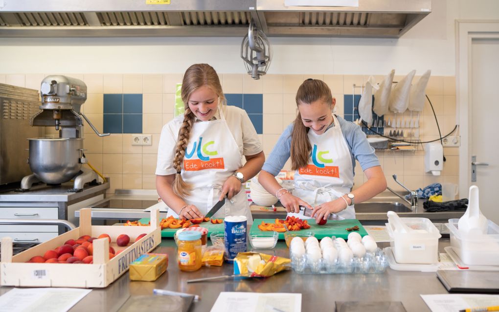 Praktijkonderwijs op het Van Lodensteincollege te Ede. beeld Niek Stam