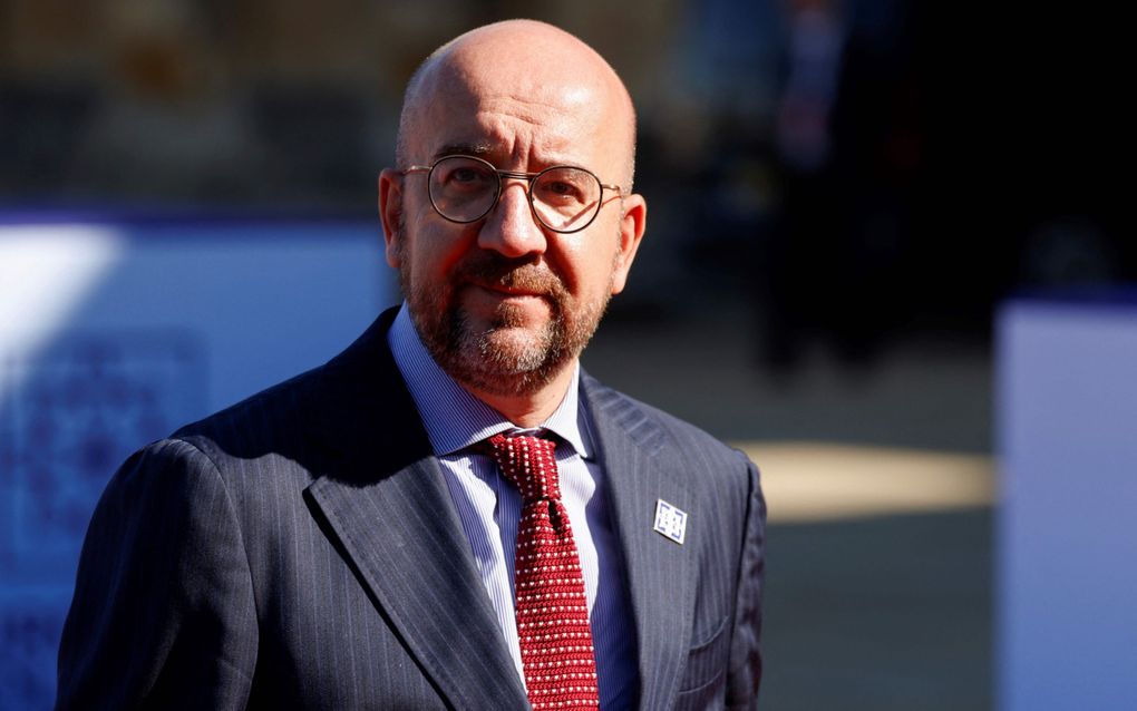 Voorzitter van de EU-regeringsleiders Charles Michel is tegen een boycot van Hongarije. beeld AFP, Ludovic Marin