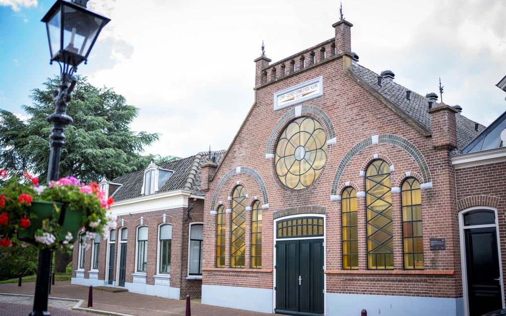 De christelijke gereformeerde kerk in Nieuwpoort. beeld Cees van der Wal

