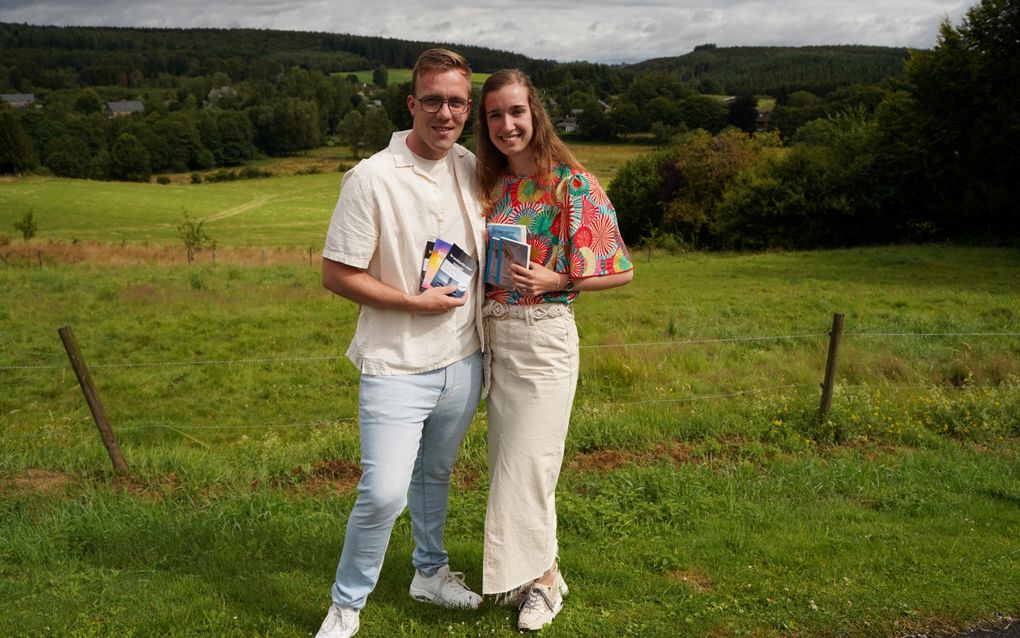 Mariëlle en David-Paul van der Wulp: „We evangeliseren met het doel dat God geëerd wordt.” beeld familie van der Wulp