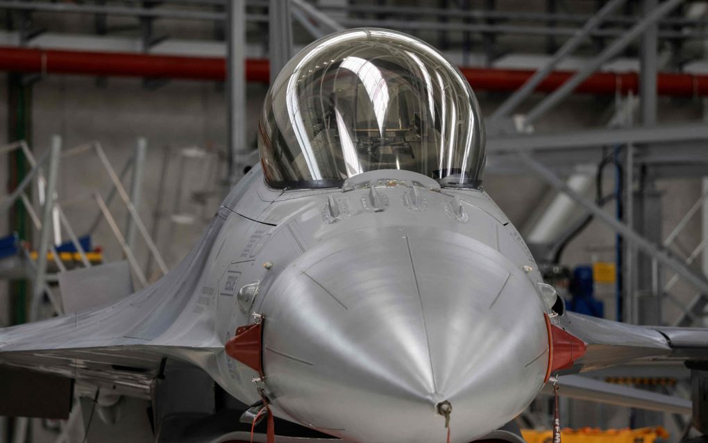 De cockpit van een F-16. beeld AFP, Simon Wohlfahrt