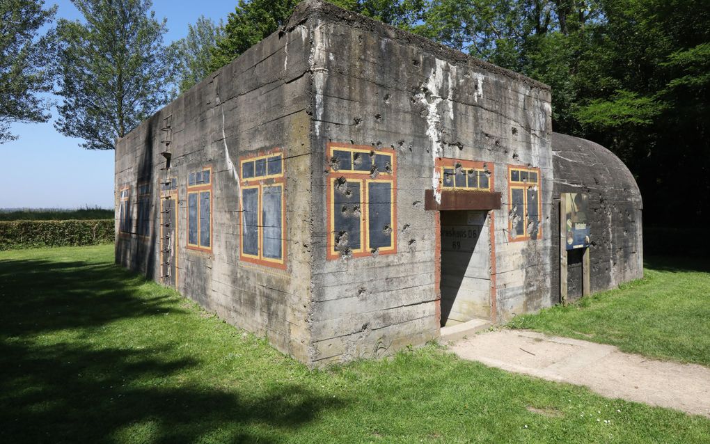 Verscholen onder het bladerdak van honderden loofbomen bevindt zich een nauwelijks bekend stuk oorlogshistorie: Stützpunkt Groede. Tot grote verbazing van de bevrijders in 1944 waren de op het oog gewone huizen, niets anders dan gecamoufleerde bunkers. beeld VidiPhoto