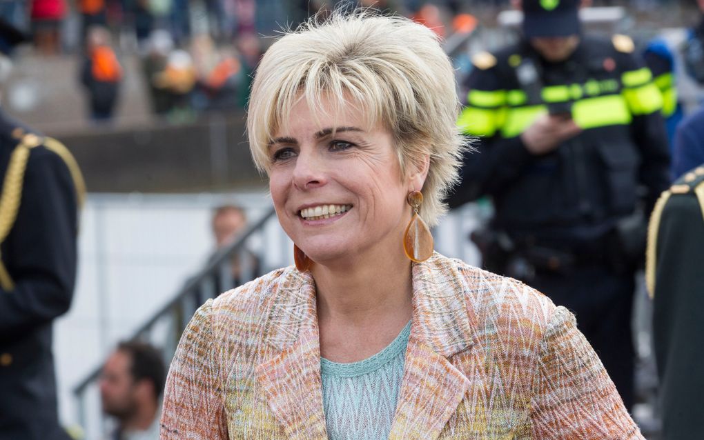 Prinses Laurentien tijdens Koningsdag in Amersfoort 27 april 2019.