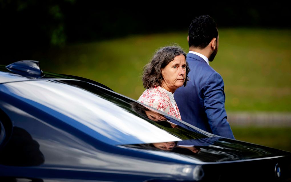 Hoewel paardenmiddelen dus ontbreken zal Faber richting de PVV wel moeten laten zien dat ze haar taak, om „het strengste asielbeleid ooit” te gaan vormgeven, serieus neemt. beeld ANP, Robin van Lonkhuijsen