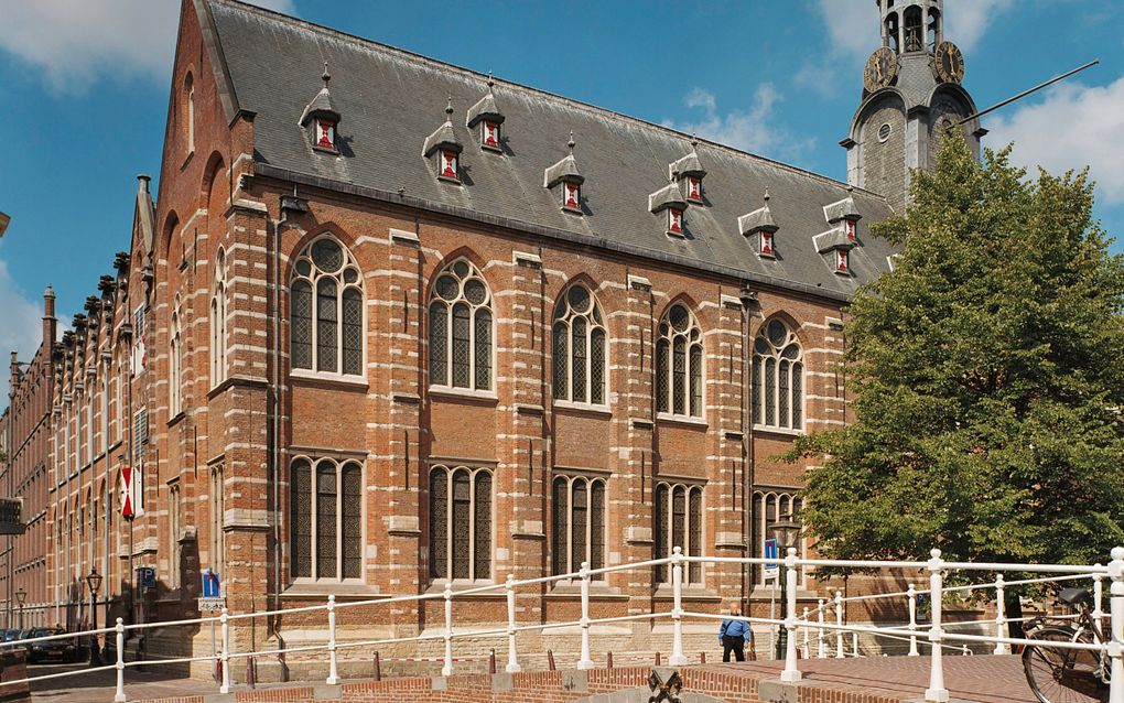 Academiegebouw van de Universiteit Leiden. beeld Wikipedia