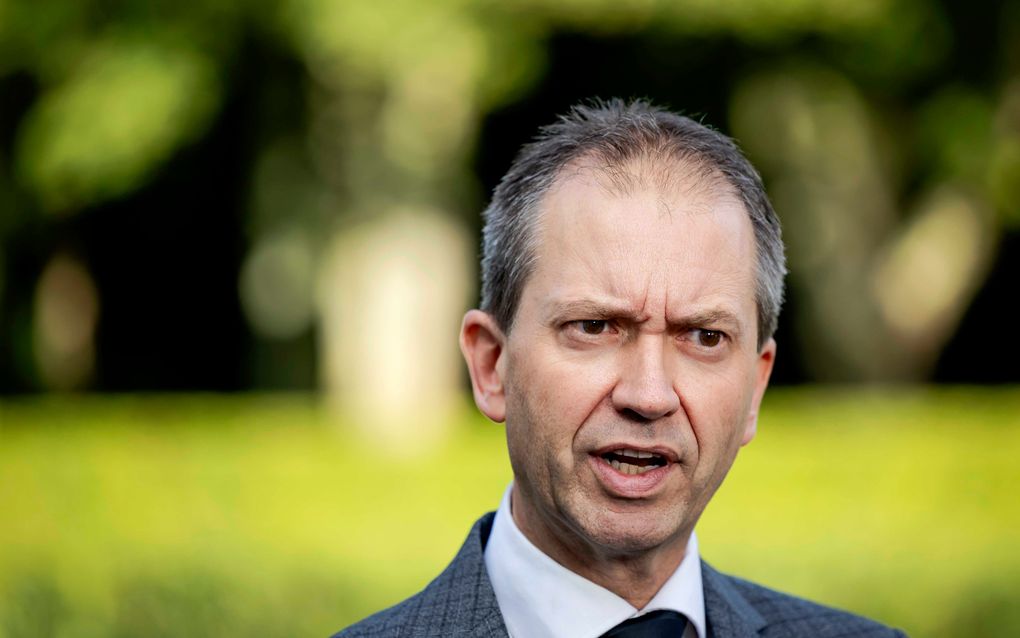 Minister Eddy van Hijum van Sociale Zaken en Werkgelegenheid. beeld ANP, Robin van Lonkhuijsen 