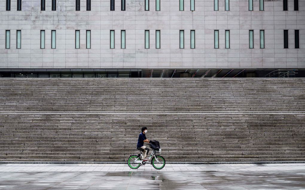 Seoel, in Zuid-Korea. beeld AFP, Anthony Wallace)