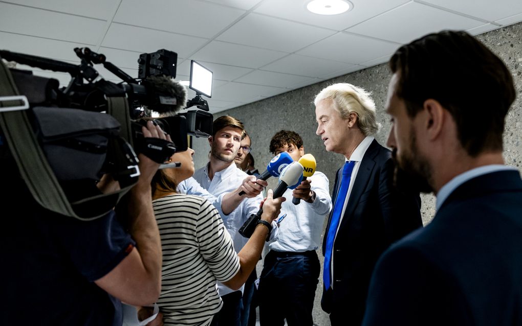 Geert Wilders. beeld ANP,  Remko de Waal