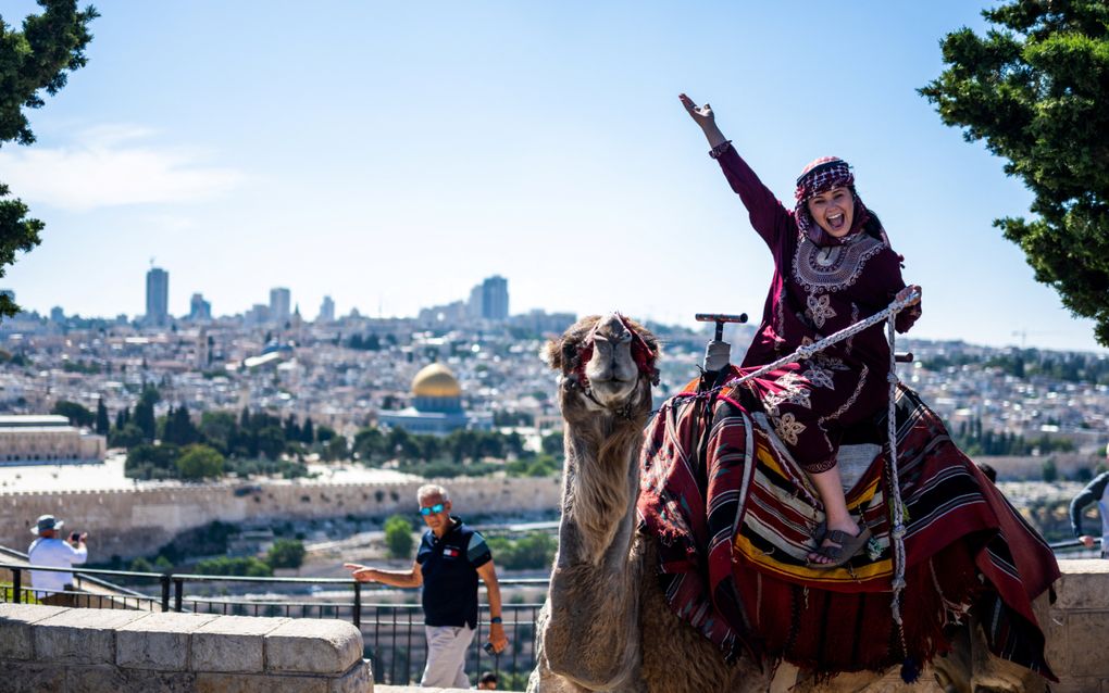 Het toerisme in Israël, een belangrijke inkomstenbron, bevindt zich in een vrije val. beeld AFP, Jewel Samad