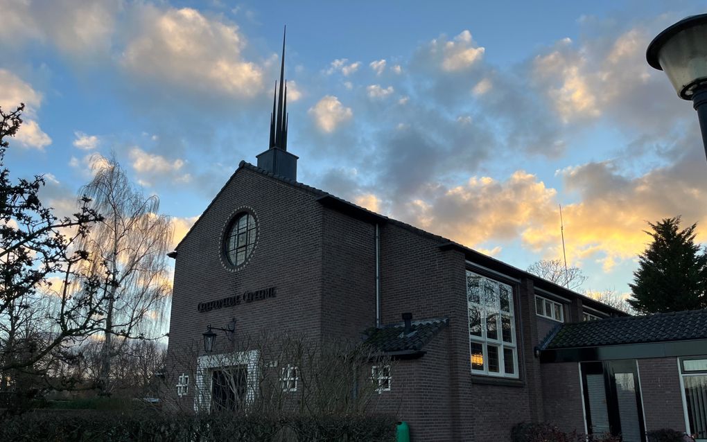 Het kerkgebouw van de gereformeerde gemeente in Gorinchem. beeld RD