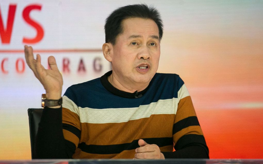 Apollo Quiboloy in 2016. beeld AFP, Manman Dejeto