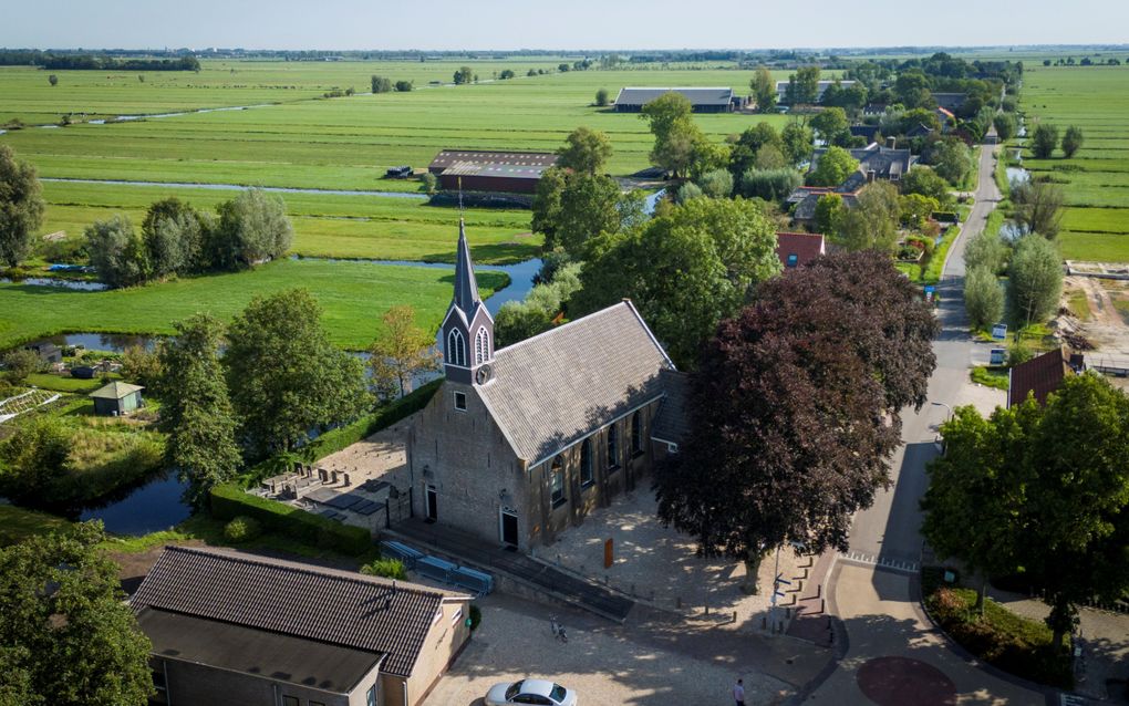 De hervormde kerk in Brandwijk, in de Alblasserwaardse gemeente Molenlanden. beeld Cees van der Wal