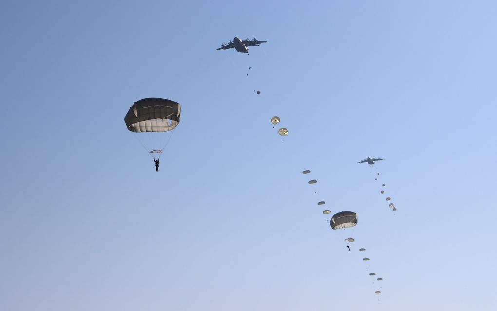 Luchtlandingen in Ede.