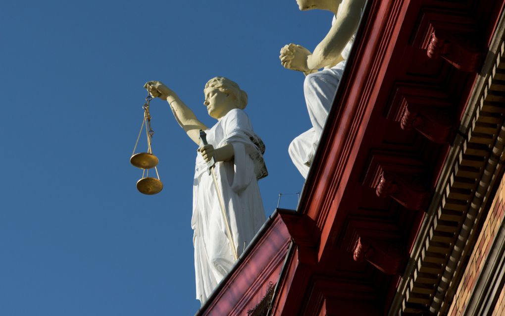 Vrouwe Justitia. beeld ANP, Roos Koole. 