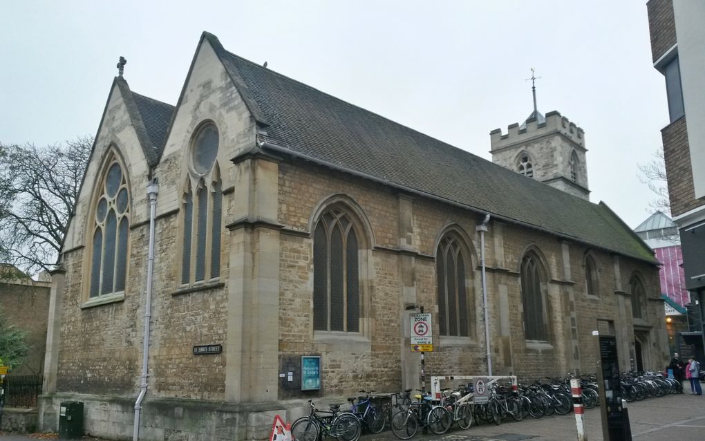 Vaughan Roberts is rector van de anglicaanse St Ebbe’s Church in Oxford, Engeland. Iedere zondag zitten er zo'n 800 mensen in de kerk. beeld Wikimedia