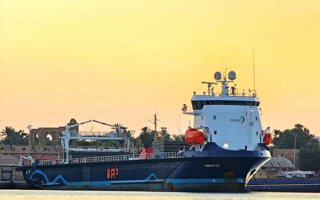 De Adriatic, het schip waarop Jaap-Willem Meijer vaart. beeld Jaap-Willem Meijer