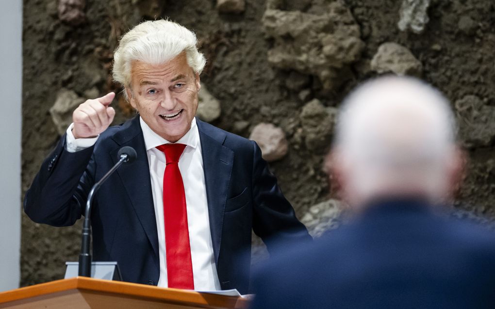 Geert Wilders (PVV). beeld ANP, Remko de Waal