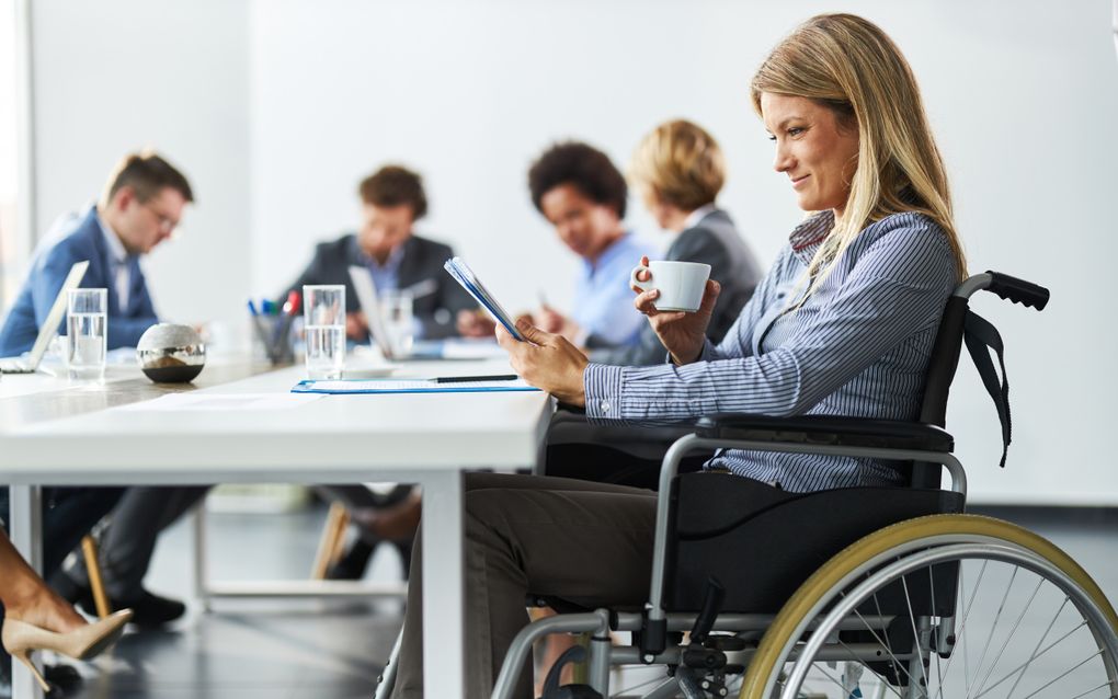 Voor werknemers met een beperking is lang niet in alle organisaties ruimte. beeld iStock