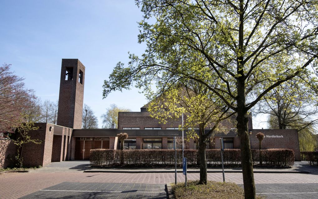 De Goede Herderkerk (PKN) in Barneveld.
beeld Anton Dommerholt