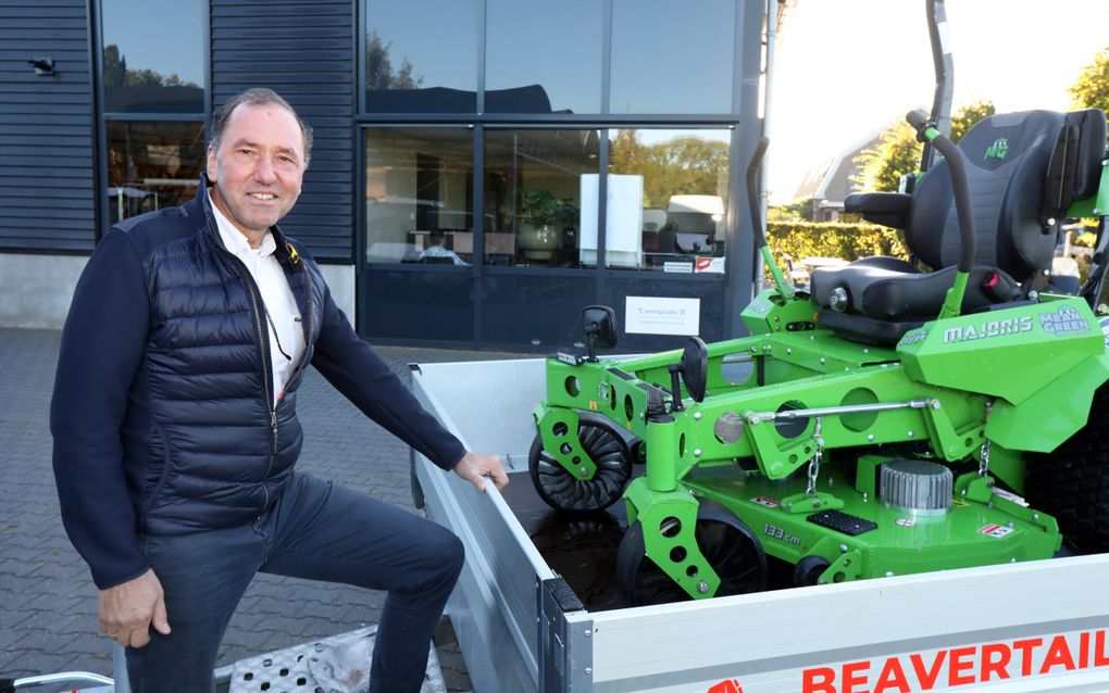 Oprichter Rein Drost van Rein Drost Machinehandel noemt zichzelf een techneut met handelsbloed. beeld VidiPhoto