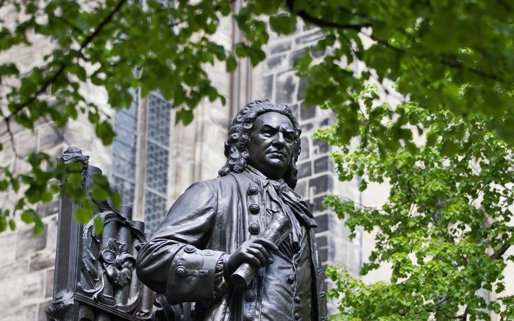 Standbeeld van Johann Sebastian Bach in Leipzig. Beeld RD, Henk Visscher