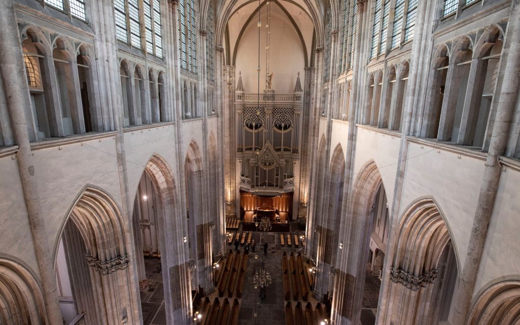 Interieur van de Utrechtse Domkerk, met het Bätzorgel. beeld RD, Anton Dommerholt