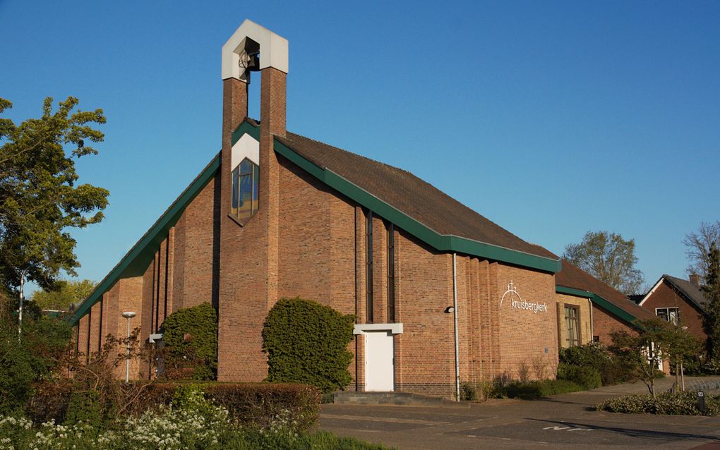 Het kerkgebouw van de gereformeerde gemeente te Doetinchem. beeld Jonathan Brugge