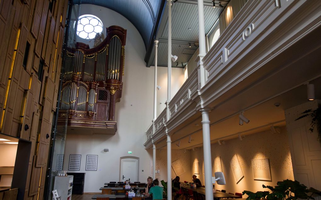 De voormalige Westerkerk te Utrecht is nu Bunk Hotel. beeld RD, Anton Dommerholt