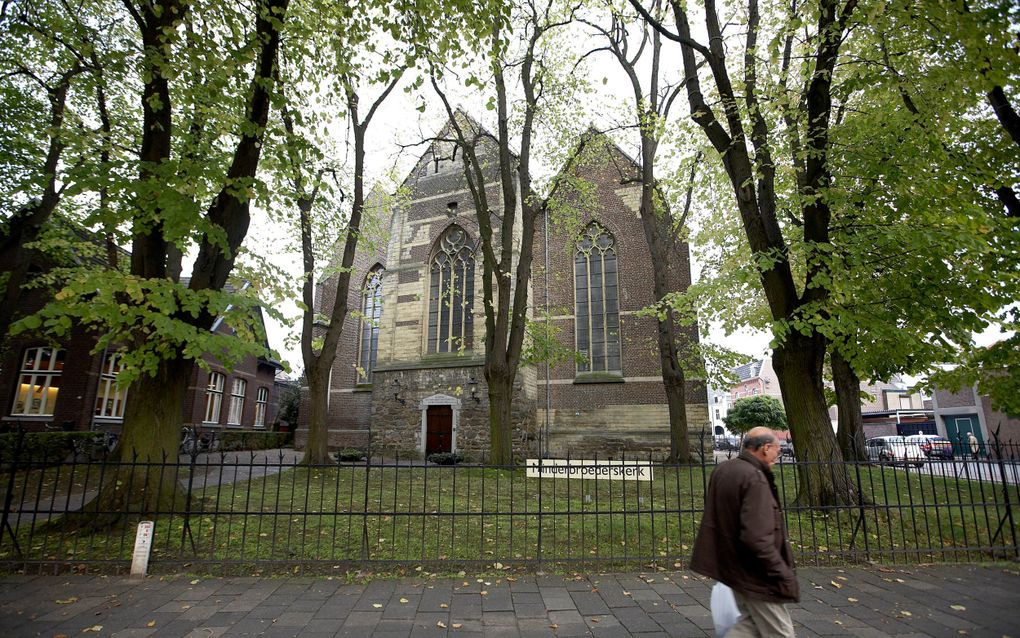 De Minderbroederskerk van de protestantse gemeente in Roermond. beeld Jan-Paul Kuit