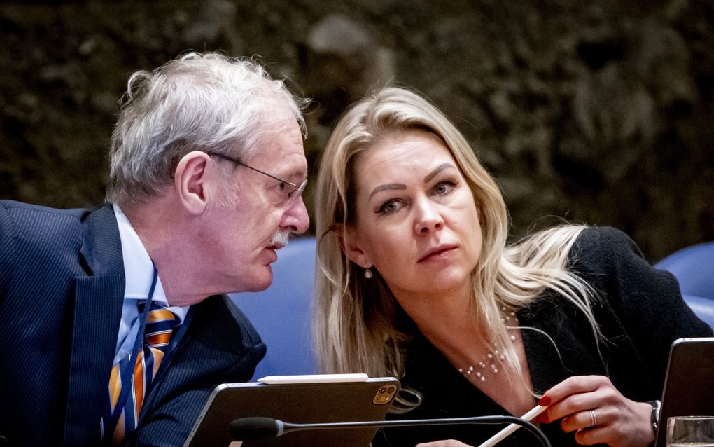 Landbouwminister Femke Wiersma en staatssecretaris Jean Rummenie. beeld ANP, Robin Utrecht