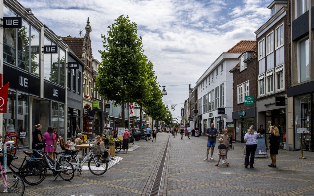 Een winkelstraat in het centrum van Doetinchem. beeld ANP, Vincent Jannink