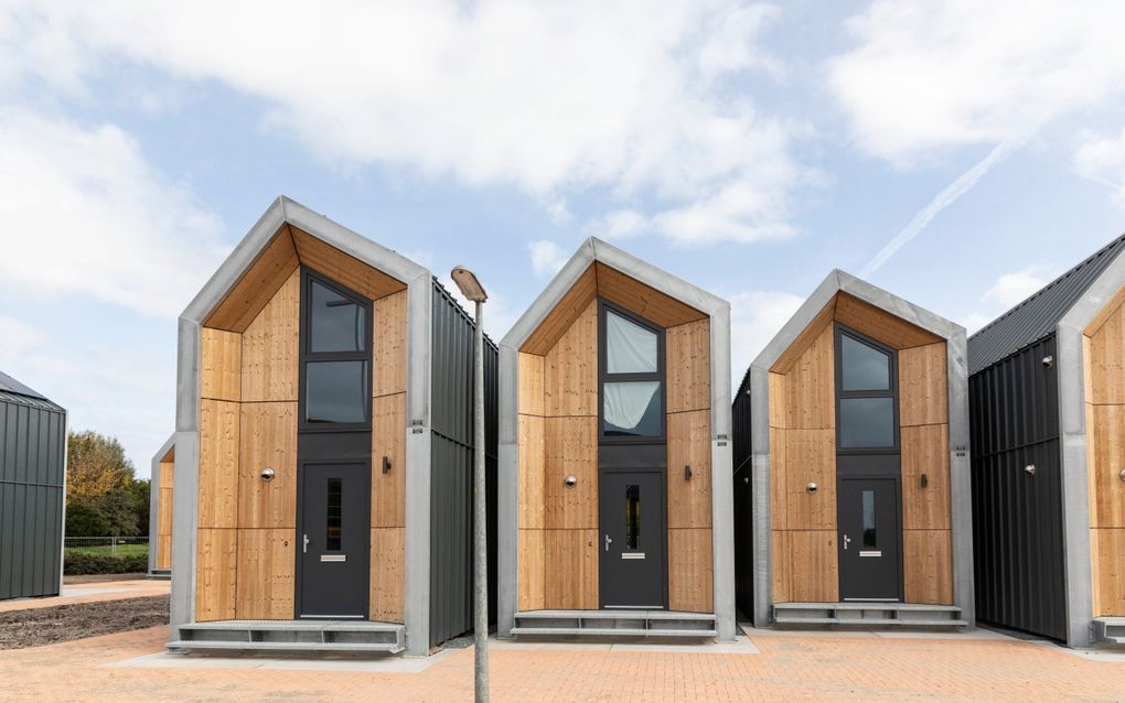 In Nijkerk staan meerdere tiny houses. beeld RD, André Dorst