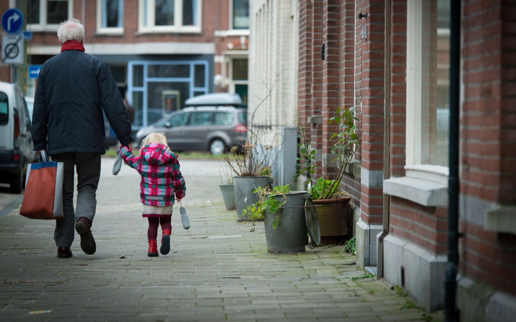 Nederland heeft een slordige 1700 miljard euro opzij gelegd voor de oude dag. beeld ANP, Roos Koole 