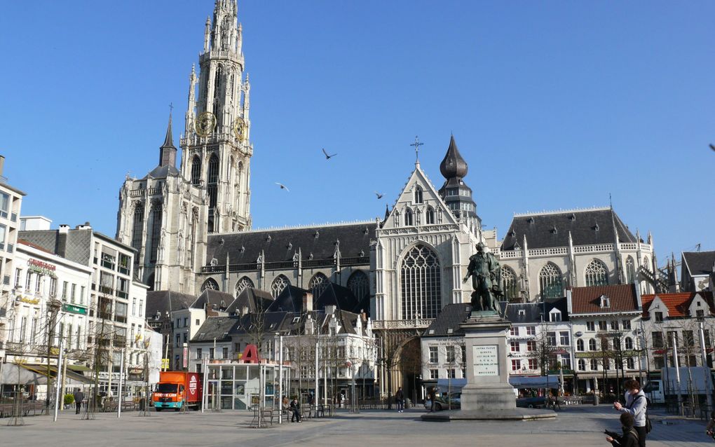 Onze-Lieve-Vrouwekathedraal in Antwerpen. beeld Ad Meskens