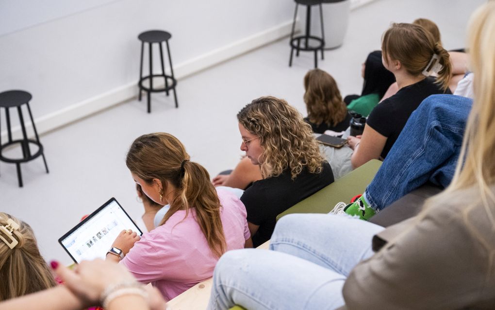 Hogeschool Viaa in Zwolle mag zich voor de derde keer de beste hogeschool van Nederland noemen. beeld ANP, Jilmer Postma