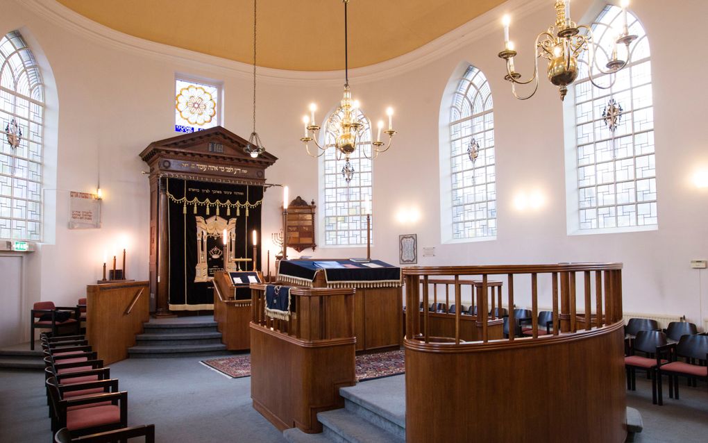 De synagoge aan de Drieringensteeg in Amersfoort. beeld RD, Anton Dommerholt 