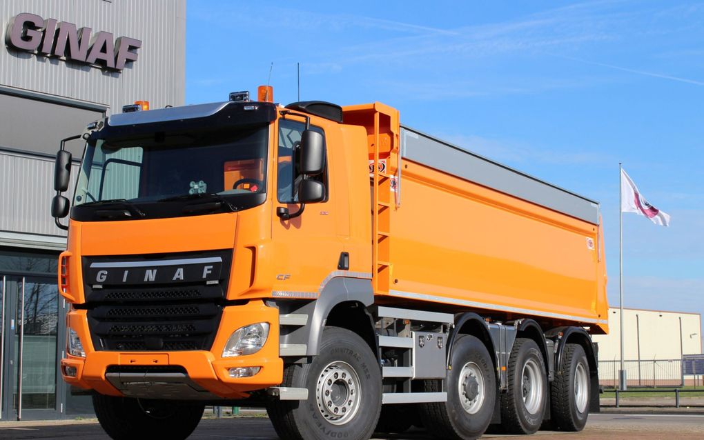 Vrachtwagen van Ginaf Trucks. beeld ginaf-trucks.com