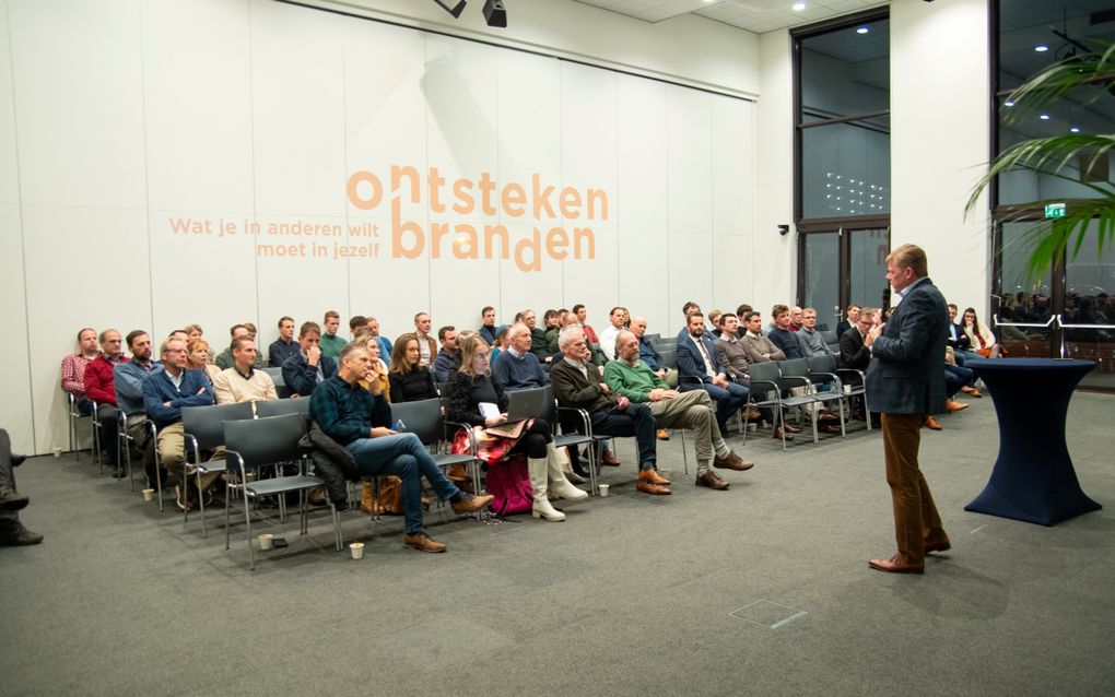 Woensdagavond was de officiële oprichtingsvergadering van vereniging NatuurGetrouw in Driestar Educatief in Gouda. beeld André van Reenen