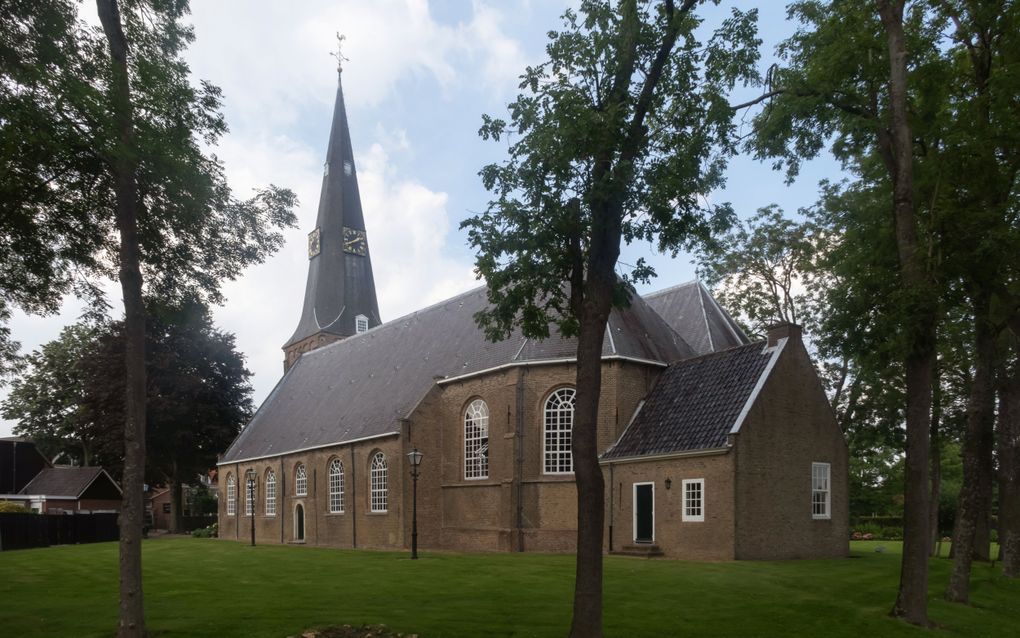 De hervormde kerk in Zevenhuizen. beeld Wikipedia