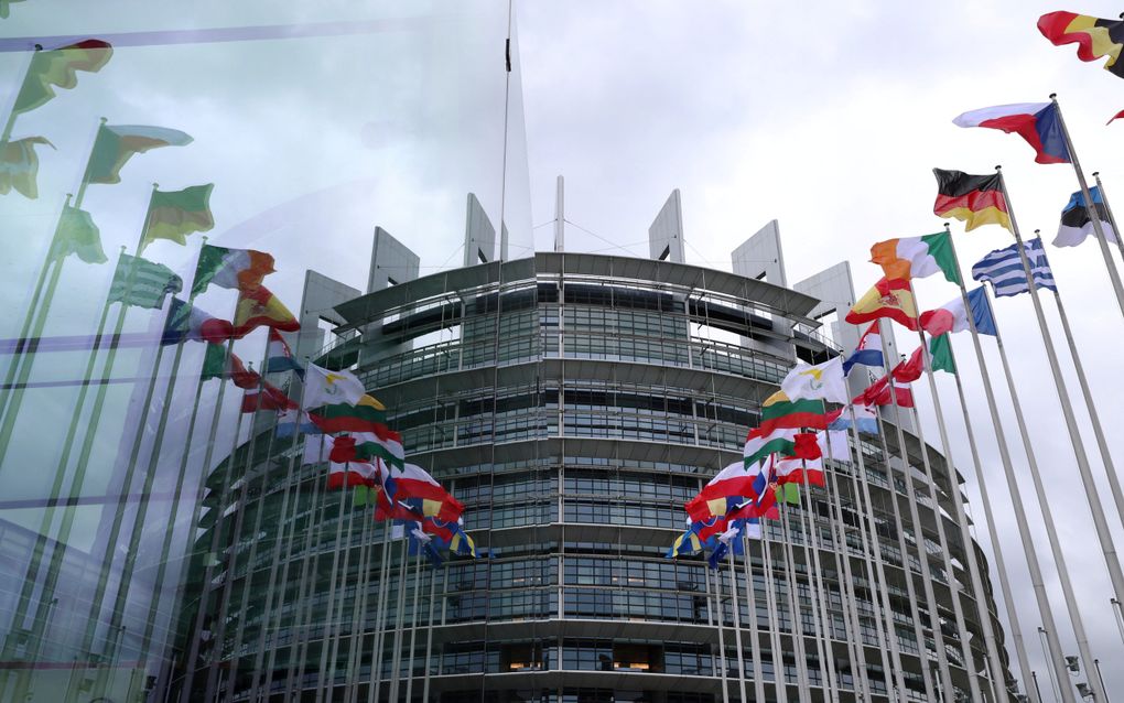 „Een deel van het Europees Parlement wil het liefst de toegang tot abortus overal garanderen.” Foto: het gebouw in Straatsburg waarin het Europarlement zetelt. beeld AFP, Frederick Florin