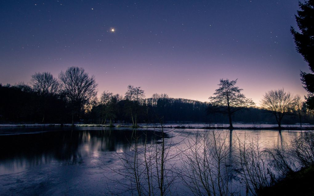 De morgenster kondigt de dag aan. beeld iStock