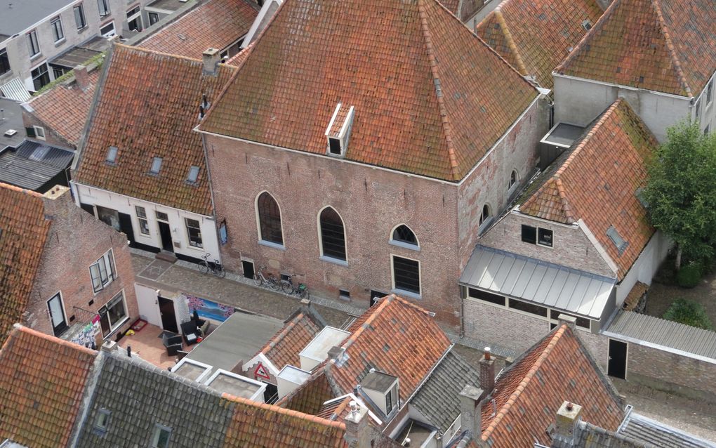 Sjoel Elburg. De synagoge kreeg een nieuwe bestemming als museum over de Joodse families die vanaf 1700 in het stadje woonden. beeld RD