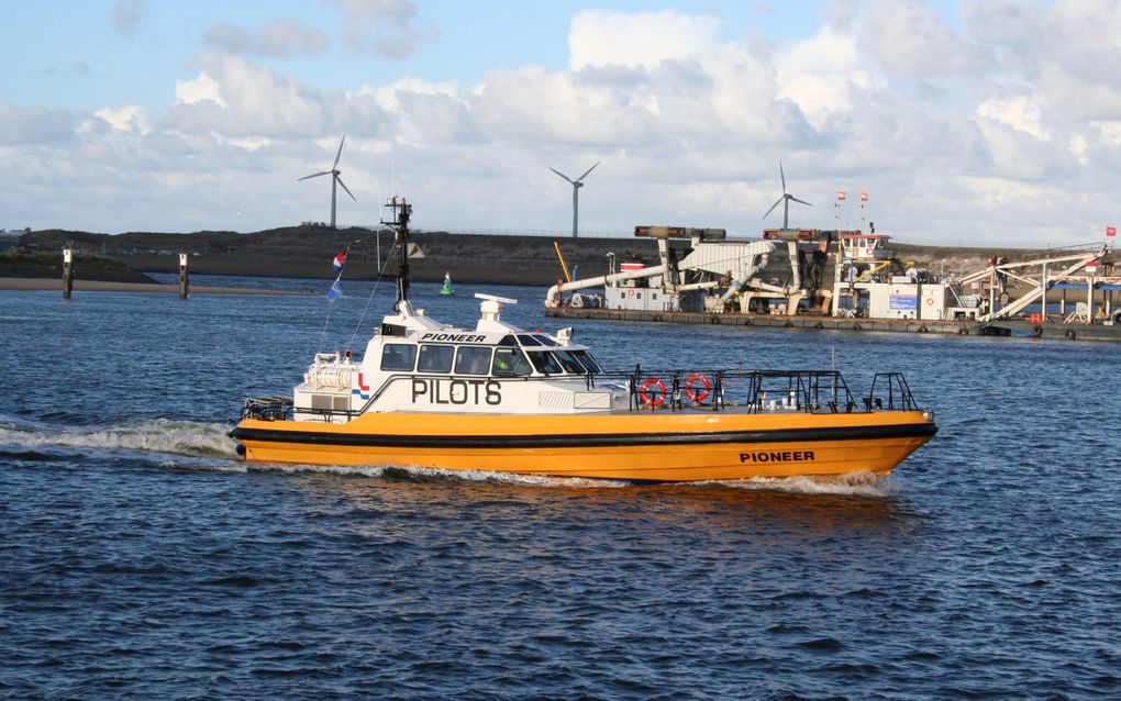 Vanaf 1 januari stapt het pensioenfonds voor voormalige registerloodsen over op het nieuwe pensioensysteem. Foto: een loodsboot van de firma Loodswezen. 