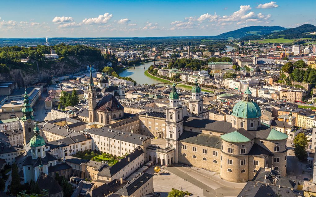 Salzburg, waar Johann von Staupitz op 28 december 1524 overleed. beeld Getty Images 