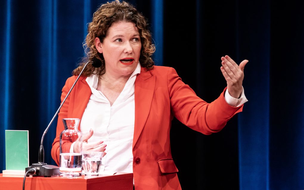 Kamerlid Anne-Marijke Podt van D66. beeld ANP, Eva Plevier