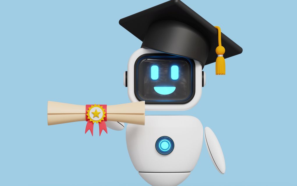 Wie heeft aan het einde van de rit het diploma verdiend als chatbots de studieresultaten bepalen? beeld iStock