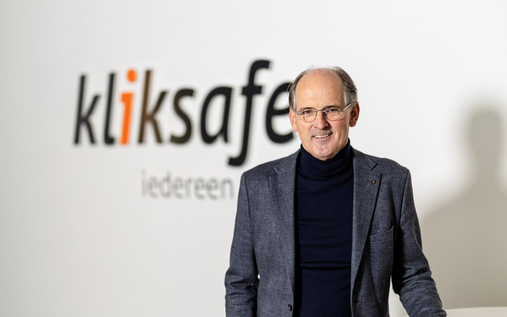 Bert Jan Peters, directeur van Kliksafe, heeft zijn pensioen aangekondigd. Peters was nauw betrokken bij de totstandkoming van eerst RDNet en later Kliksafe. beeld André Dorst